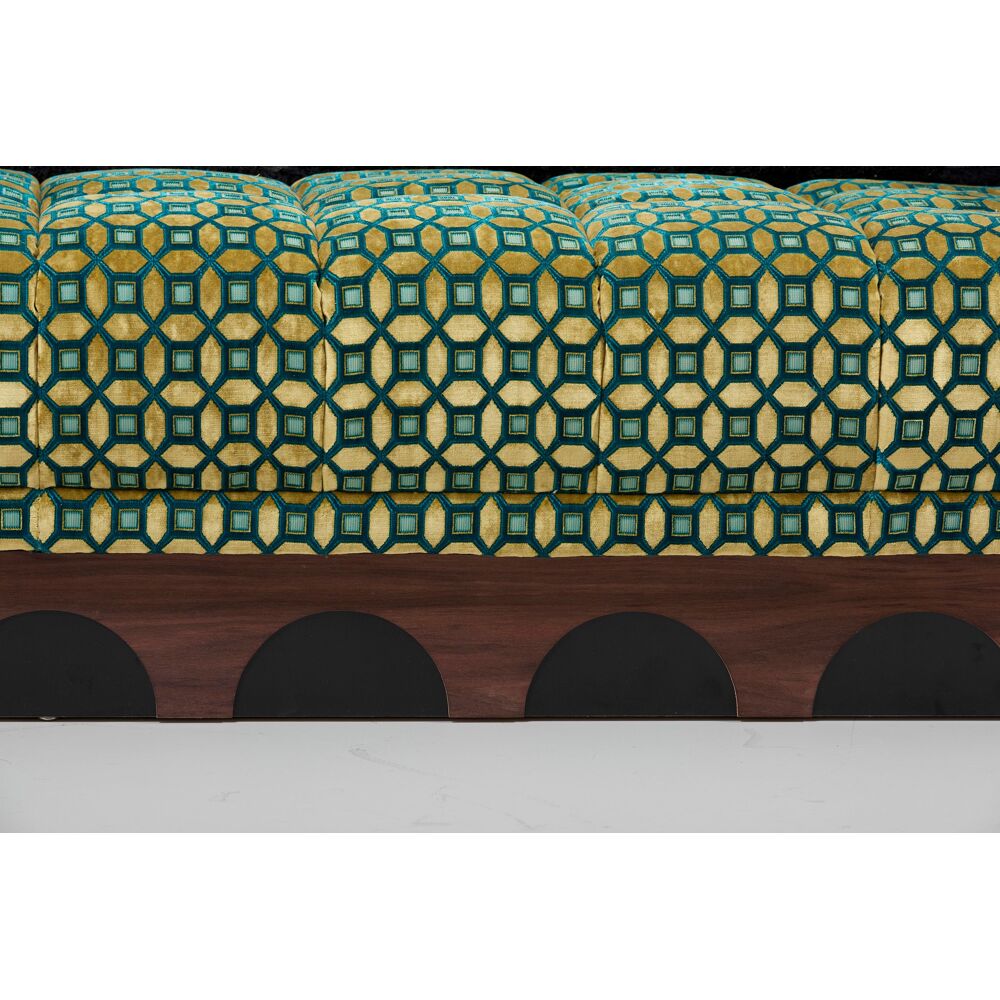 Italian Velvet Sofa  | HLM-SF245