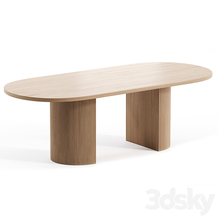 Harmony Wood Dining Table | Design HLMPO8950