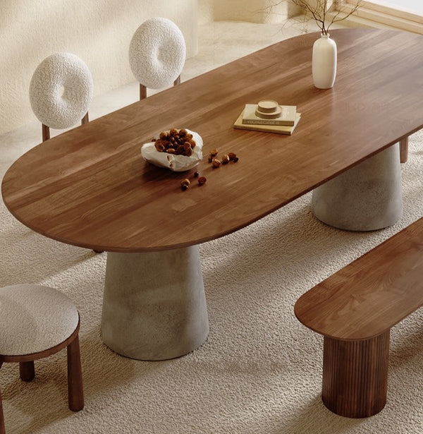 Monolith Solid Wood Dining Table | Design HLM8785LK