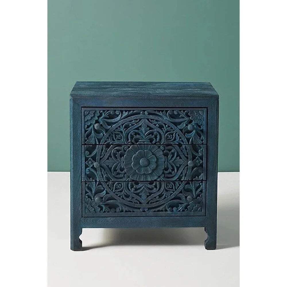 Hand-carved Indian Solid Wood Furniture | Mandala Collection - Art Deco - Biophilic Design - French Country