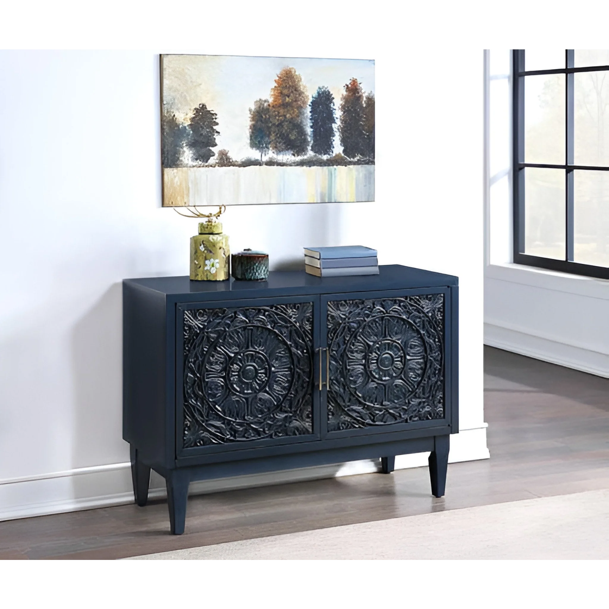 Hand-carved Indian Solid Wood Furniture | Mandala Collection - Art Deco - Biophilic Design - French Country