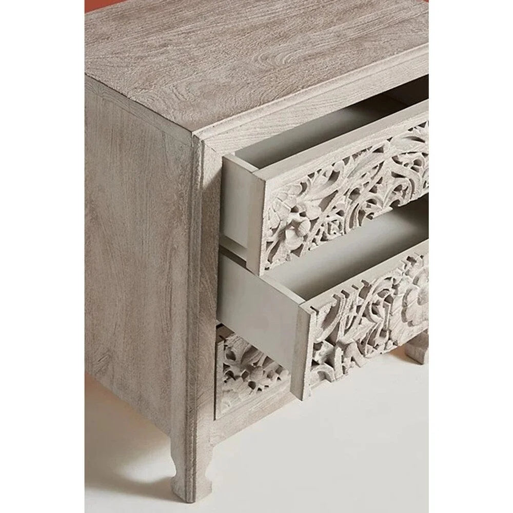 Hand-carved Indian Solid Wood Furniture | Mandala Collection - Art Deco - Biophilic Design - French Country