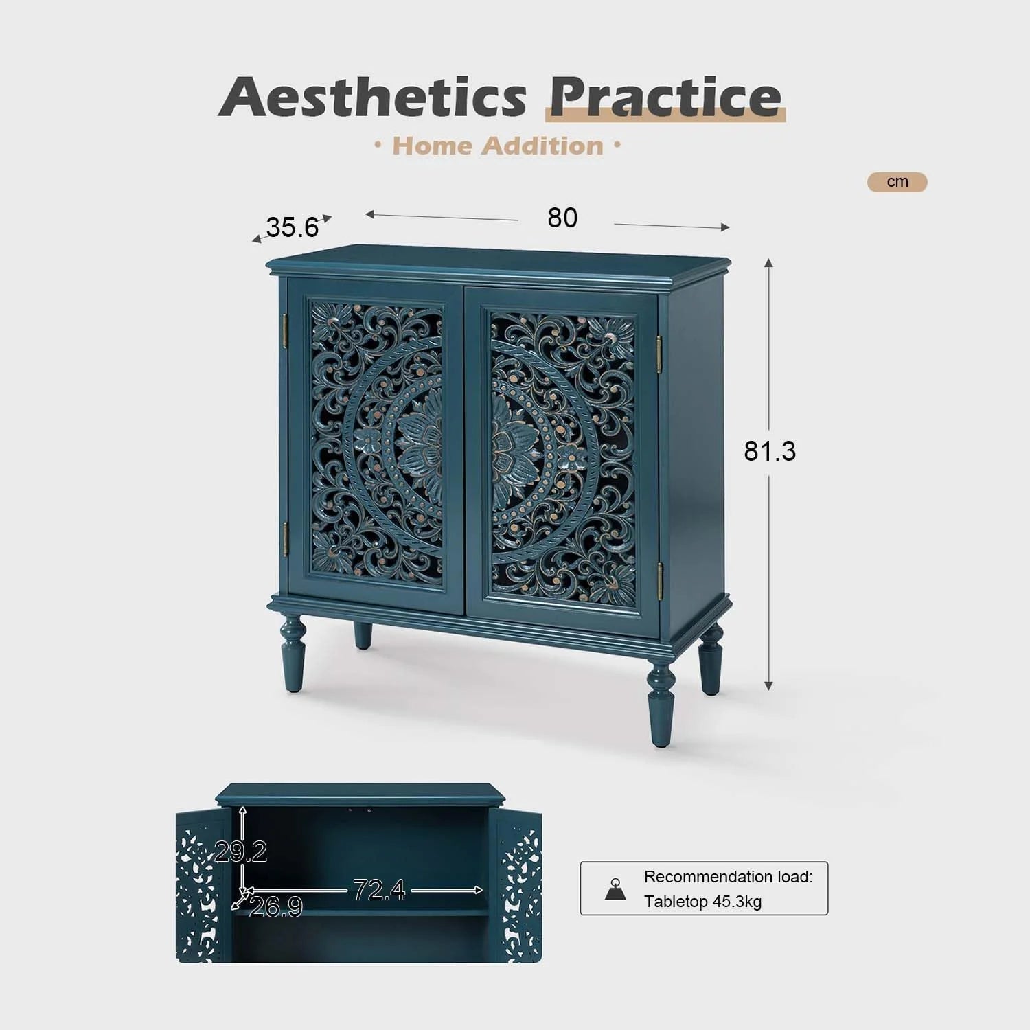 Hand-carved Indian Solid Wood Furniture | Mandala Collection - Art Deco - Biophilic Design - French Country