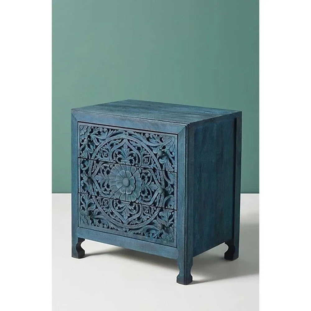 Hand-carved Indian Solid Wood Furniture | Mandala Collection - Art Deco - Biophilic Design - French Country