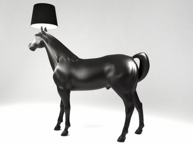 Horse Floor Lamp | Hulma58520 - Art Deco Nouveau Modern