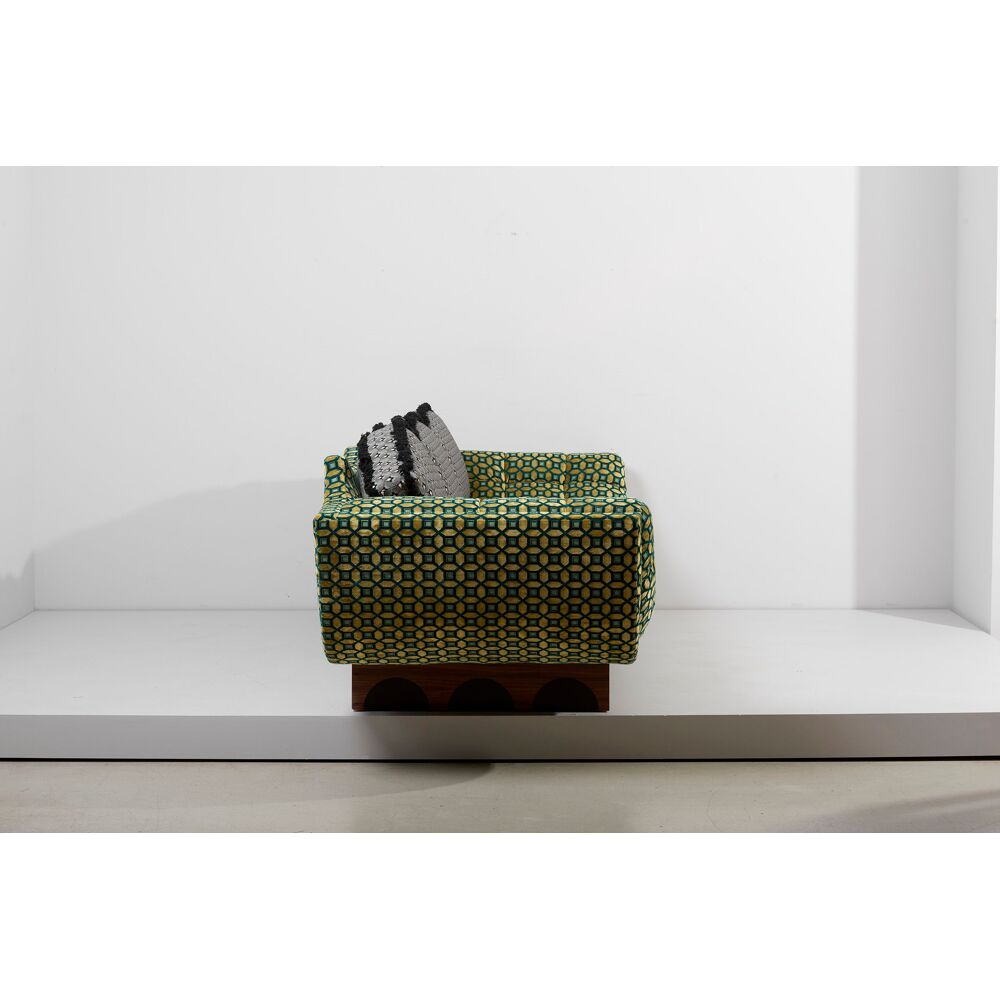 Italian Velvet Sofa  | HLM-SF245