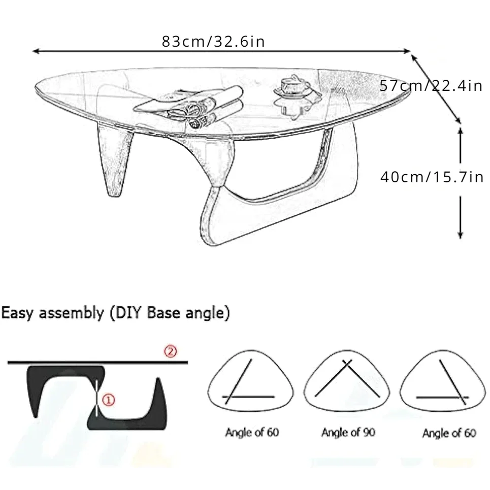 Japandi Coffee Table | Hul485202 - French Country - Minimalist