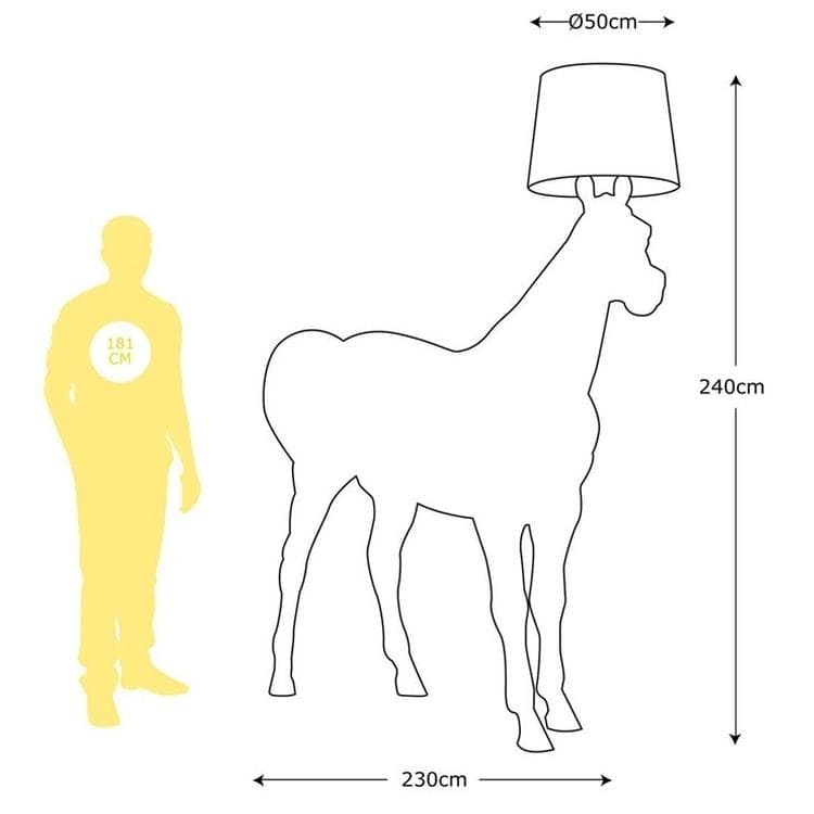 Horse Floor Lamp | HULMA58520