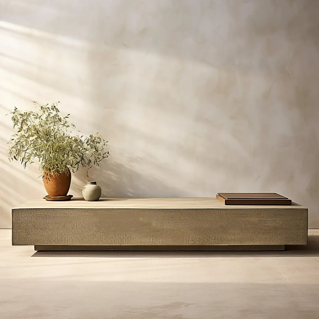 Eclipse Coffee Table Series - Biophilic Design Japandi Minimalist