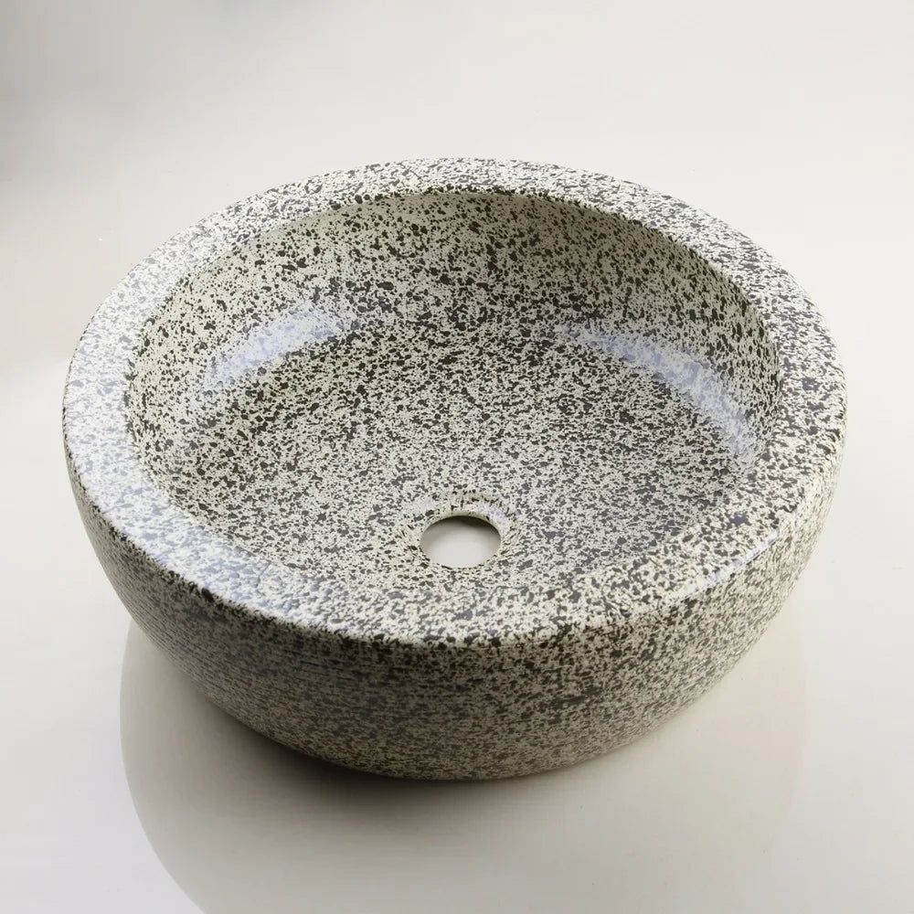 Grey Ceramic Basin | Hlm25520s - Eclectic - Minimalist