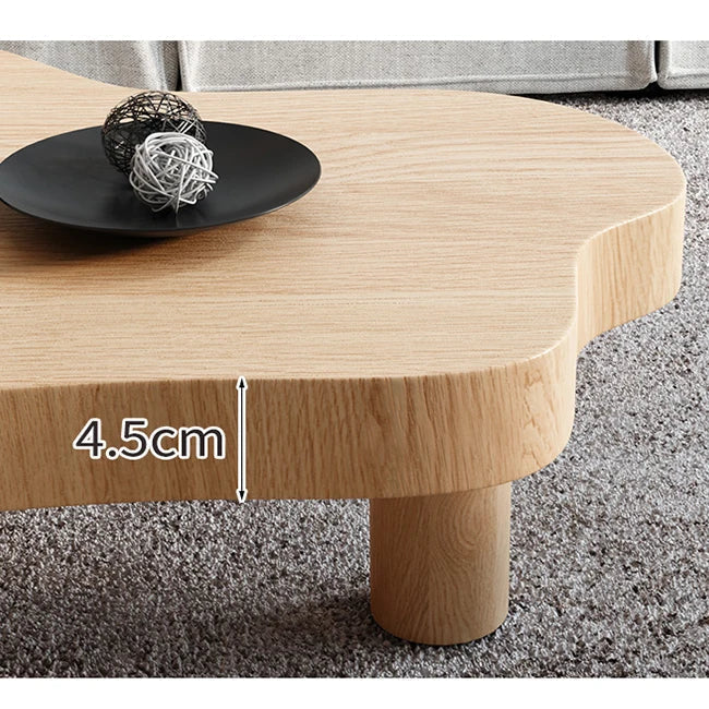 Ellipse Centerpiece Coffee Table - Biophilic Design Minimalist