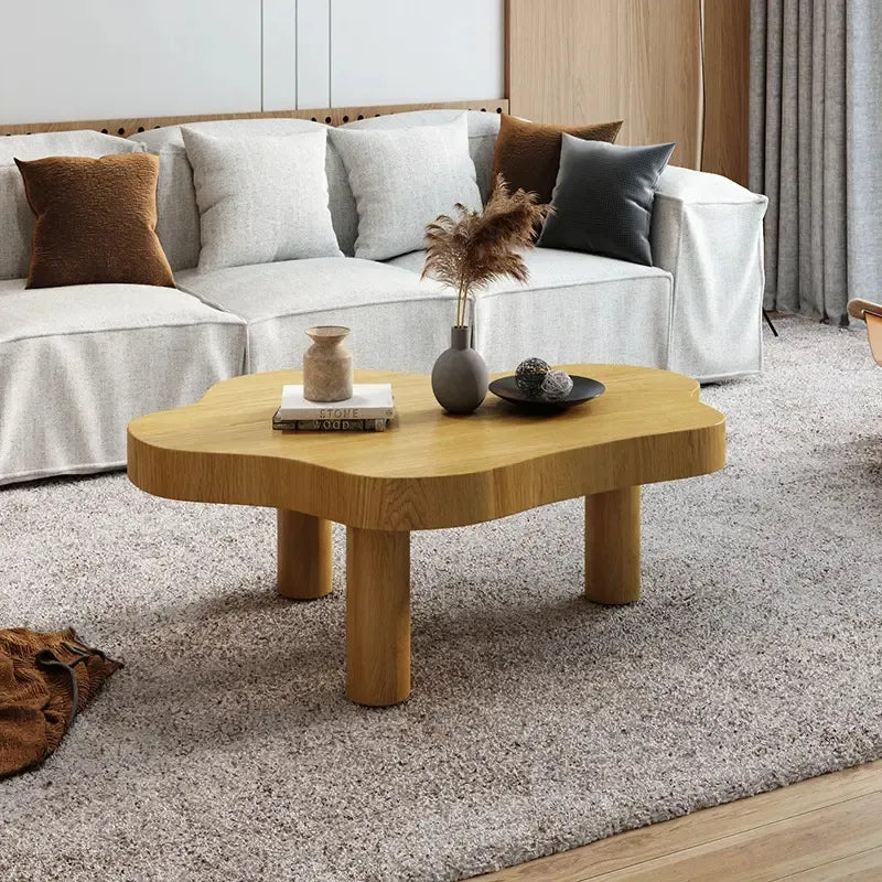 Ellipse Centerpiece Coffee Table - Biophilic Design Minimalist