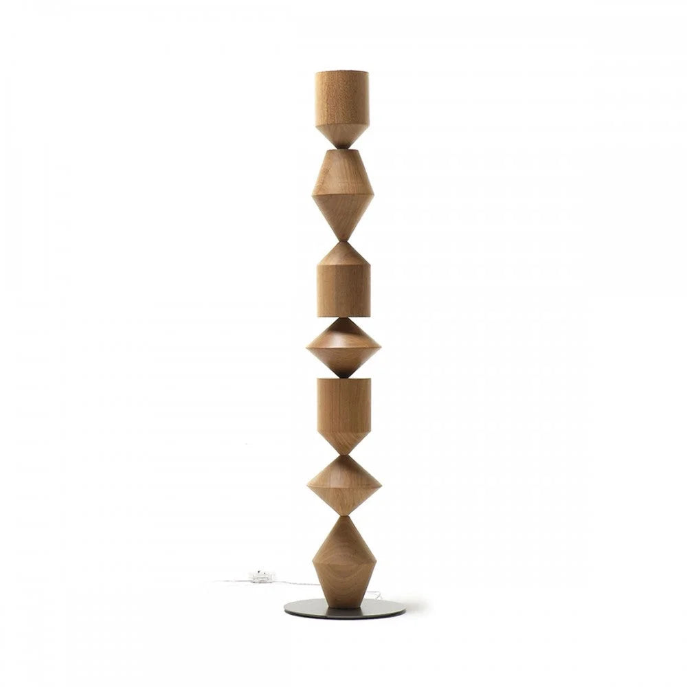 Geometric Elegance Floor Lamp - Biophilic Design - Contemporary - Minimalist