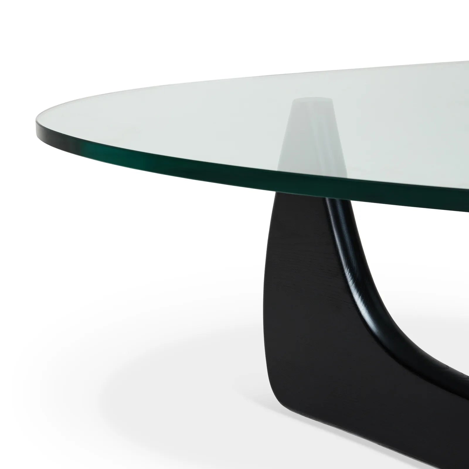 Wabi - sabi Glass Coffee Table - Biophilic Design Minimalist Wabi Sabi