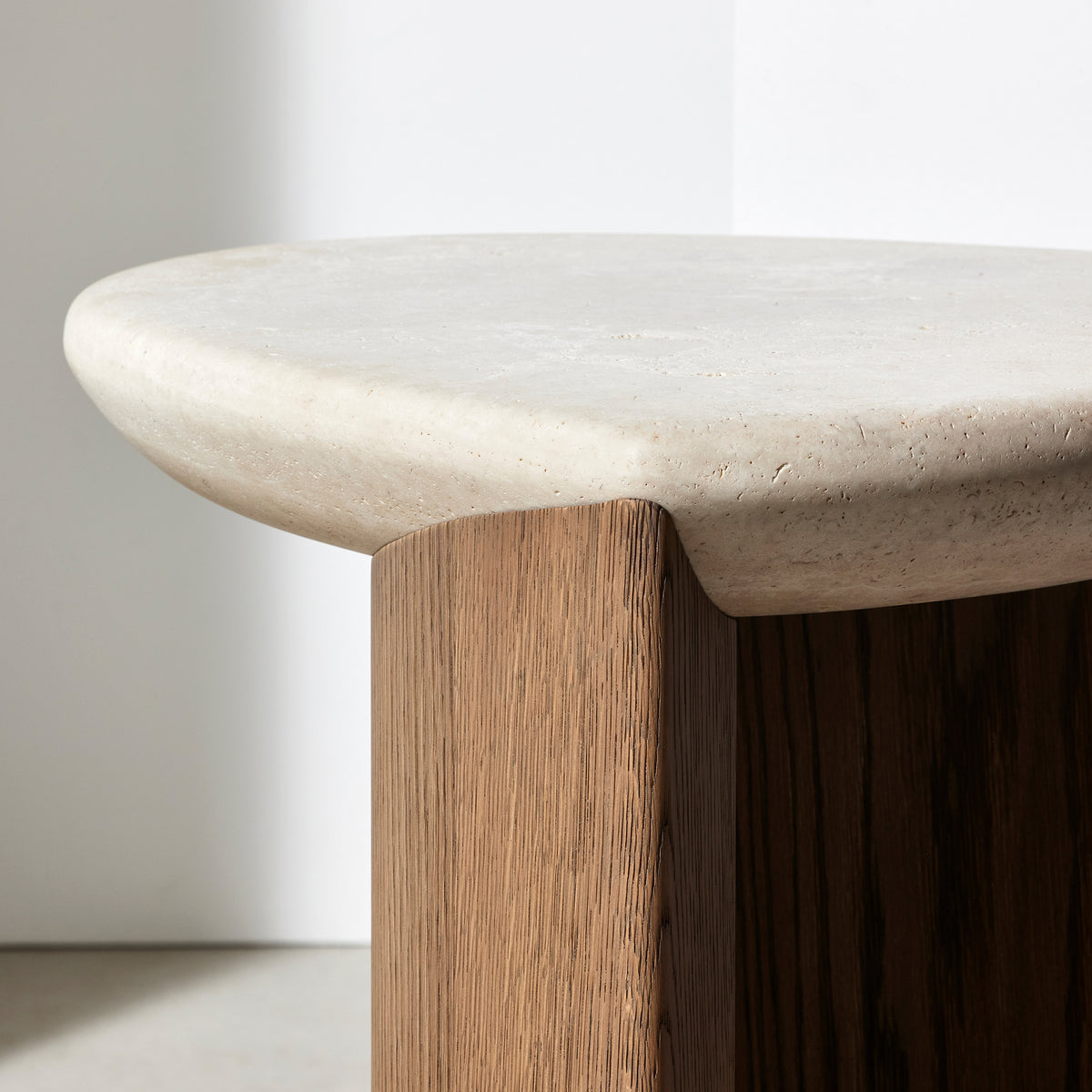 Lady r Side Table | Marble Oak | Luxury Interiors