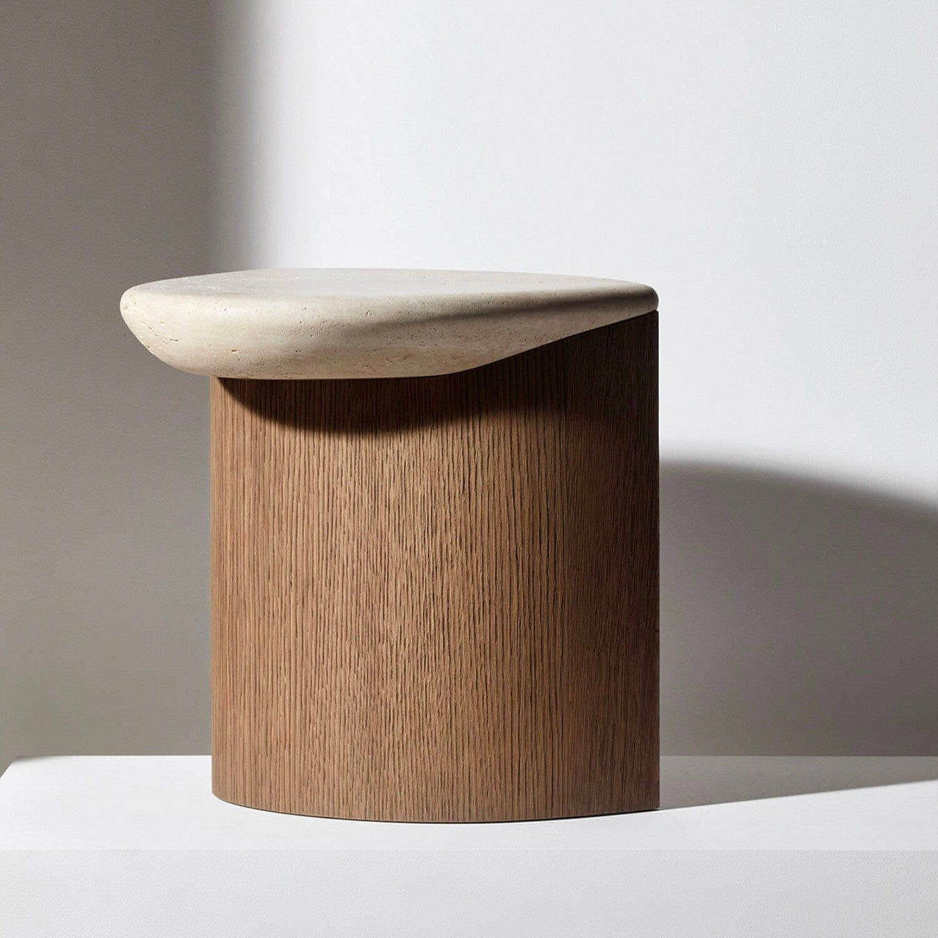 Lady r Side Table | Marble Oak | Luxury Interiors