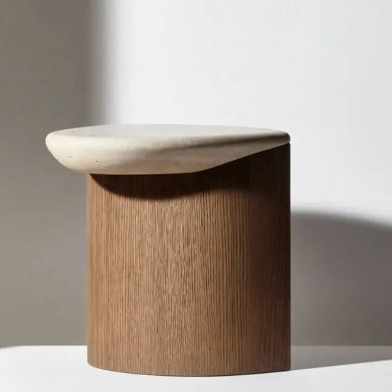 Lady r Side Table | Marble Oak | Luxury Interiors