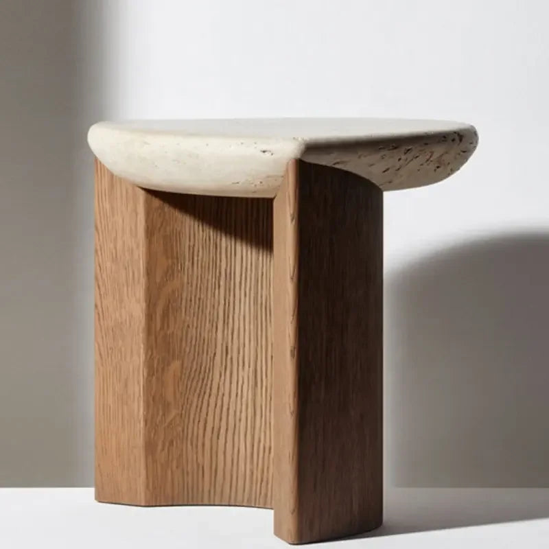 Lady r Side Table | Marble Oak | Luxury Interiors