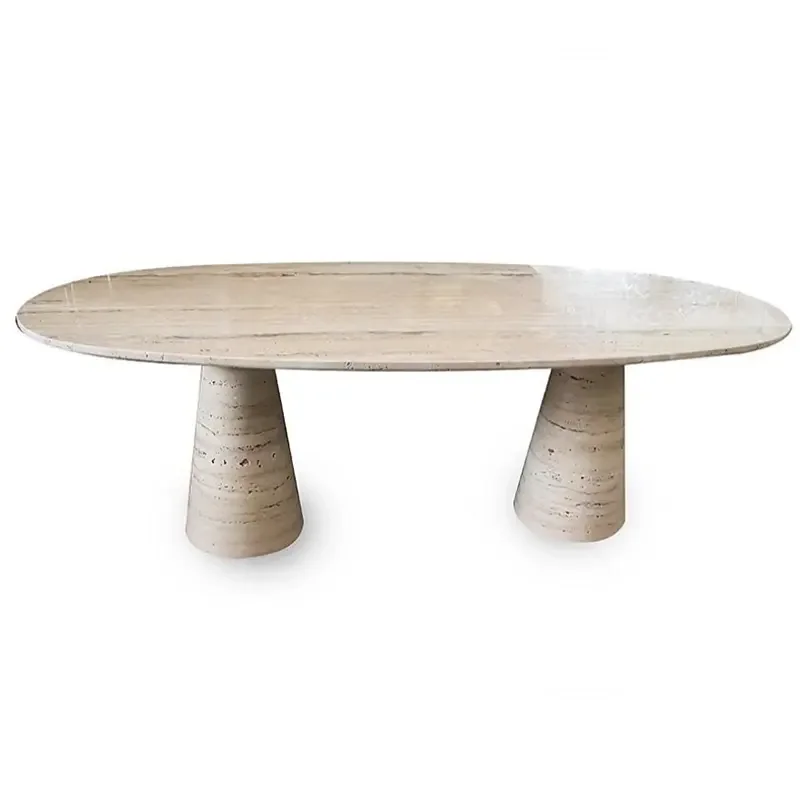 Natural Marble Dining Table | Hlm1809075 - Eclectic - Minimalist