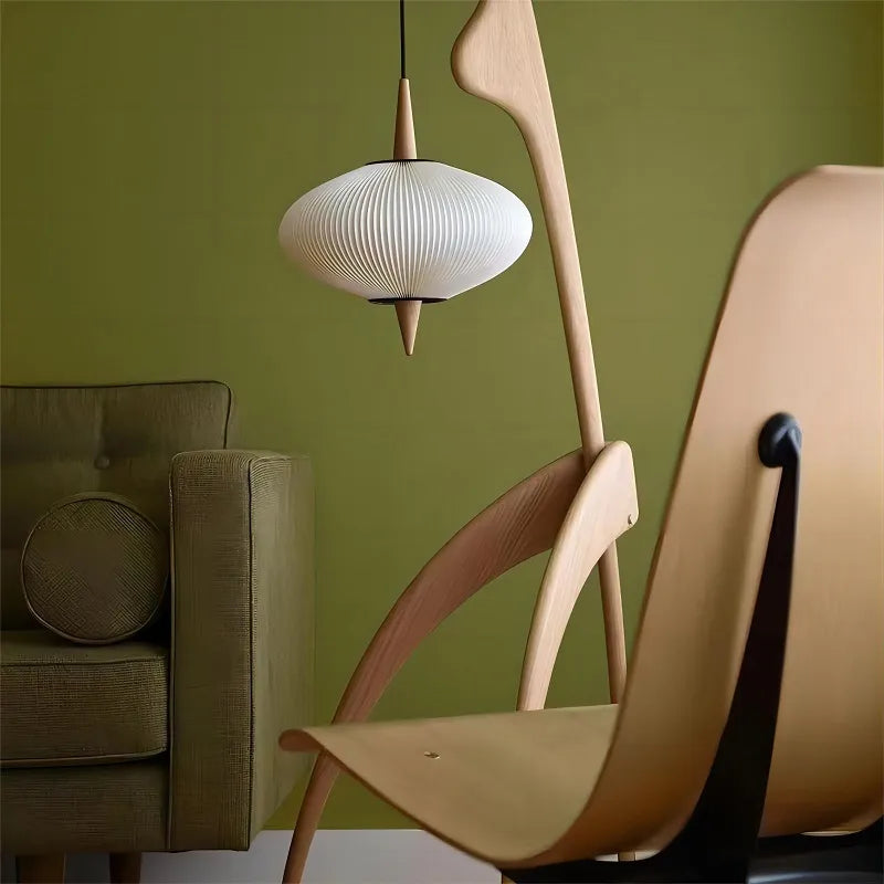 Mantis Wood Floor Lamps - Japandi Minimalist Modern