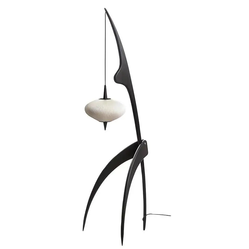 Mantis Wood Floor Lamps - Japandi Minimalist Modern