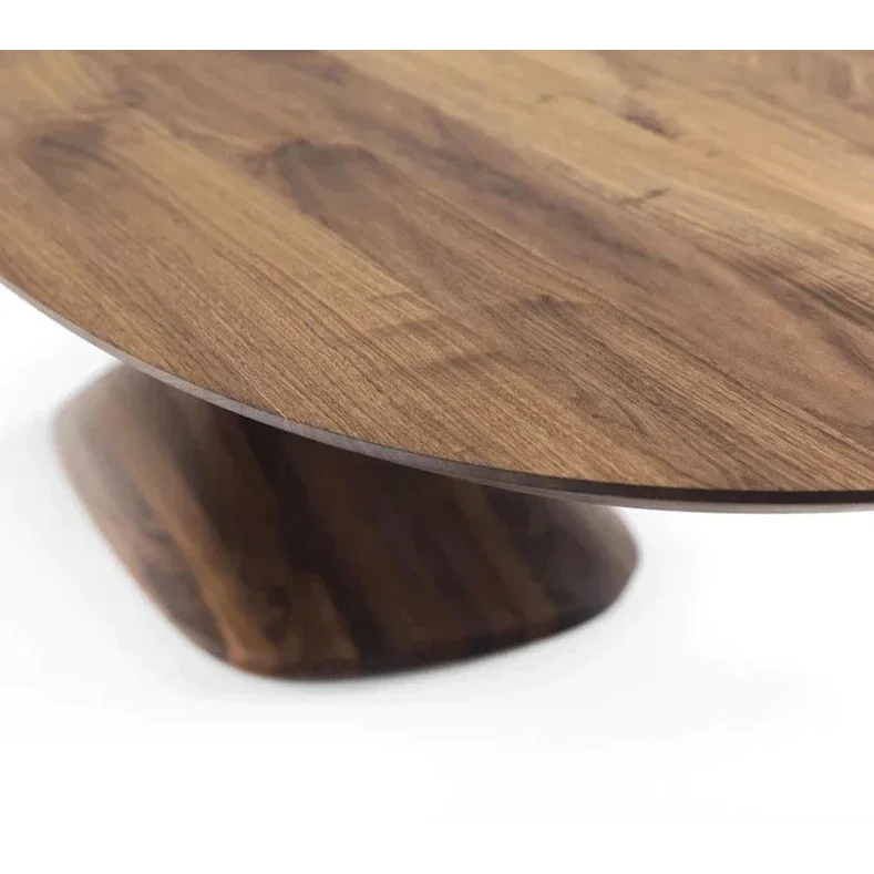 Modern Walnut Table Speed - Biophilic Design - Eclectic - French Country - Japandi - Minimalist