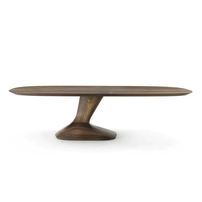 Modern Walnut Table Speed - Biophilic Design - Eclectic - French Country - Japandi - Minimalist