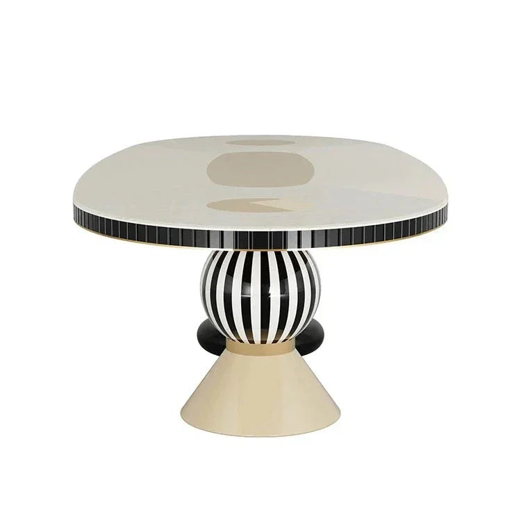 Opus Oval Dining Table - Art Deco