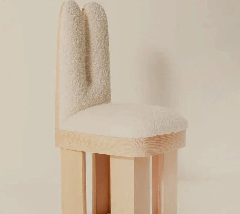 Plush Bunny Ear Chair