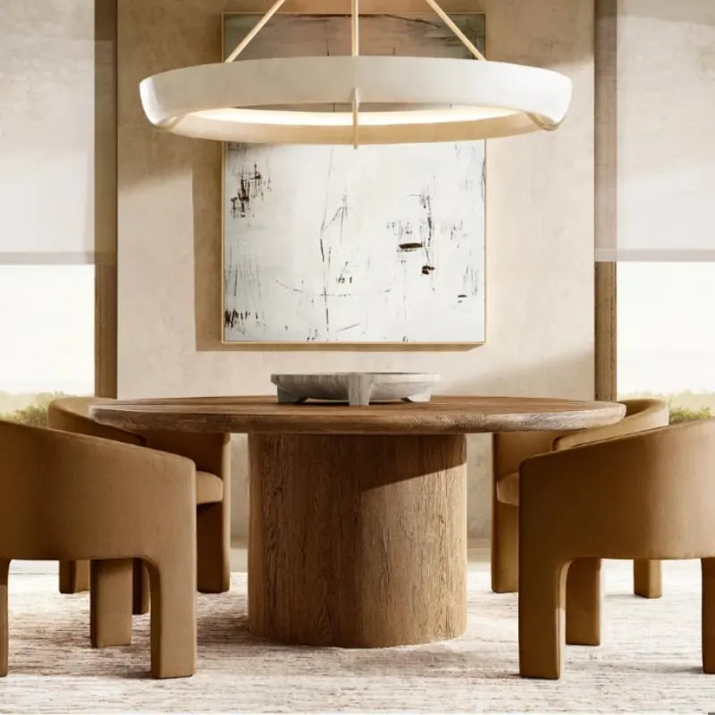 Sierra Grande Dining Table - Biophilic Design Contemporary French Country Japandi Minimalist