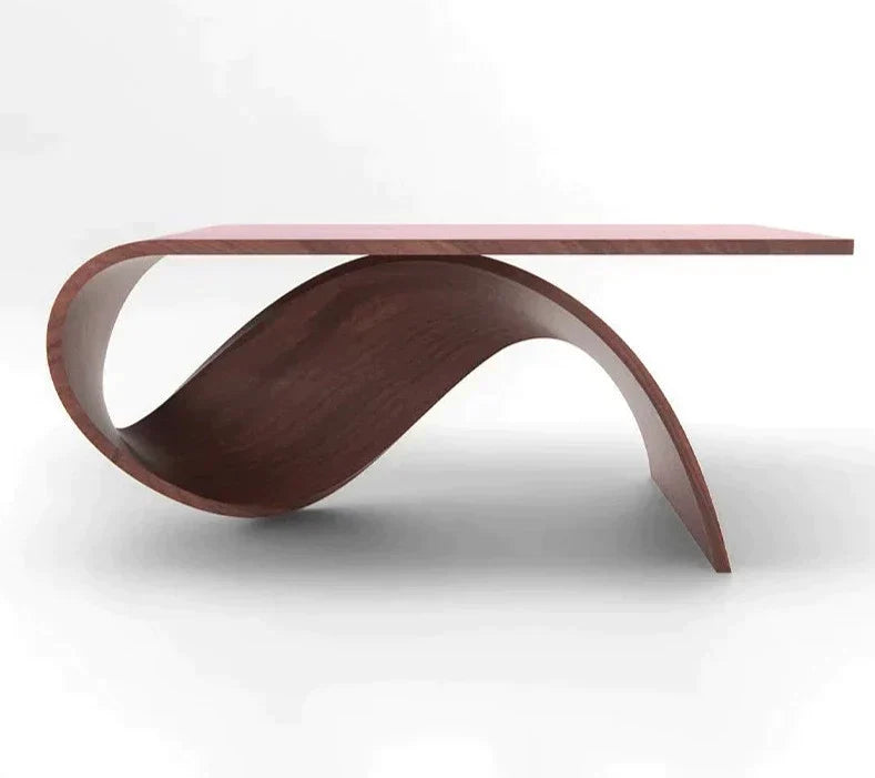 Ribbon Curve Table - Biophilic Design French Country Minimalist