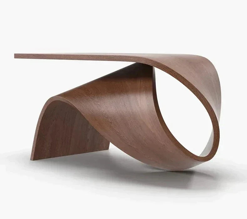 Ribbon Curve Table - Biophilic Design French Country Minimalist