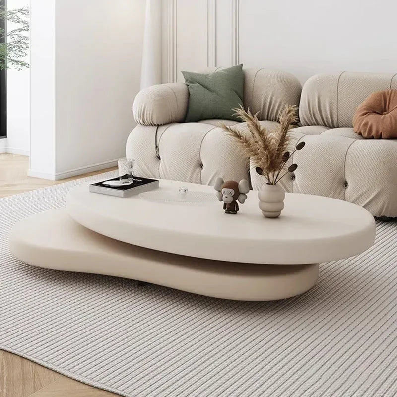 Rotatable Japandi Coffee Table | Hulm-ct2024 - Biophilic Design - Minimalist