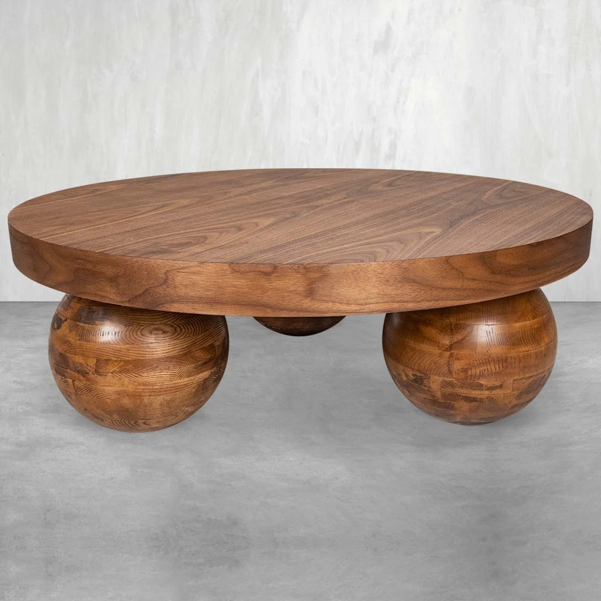 Solid Pine Wood Coffee Table - Japandi & Minimalist Design - Biophilic Design - Modern