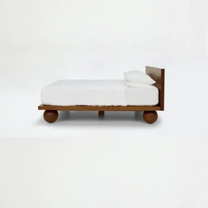 Solid Wood Orbital Frame Bed - Cottagecore - Minimalist - Beds