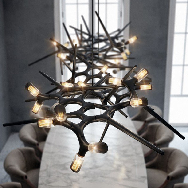 Thorn Chandelier | Hlm8785l - Biophilic Design French Country Light Fixtures Modern