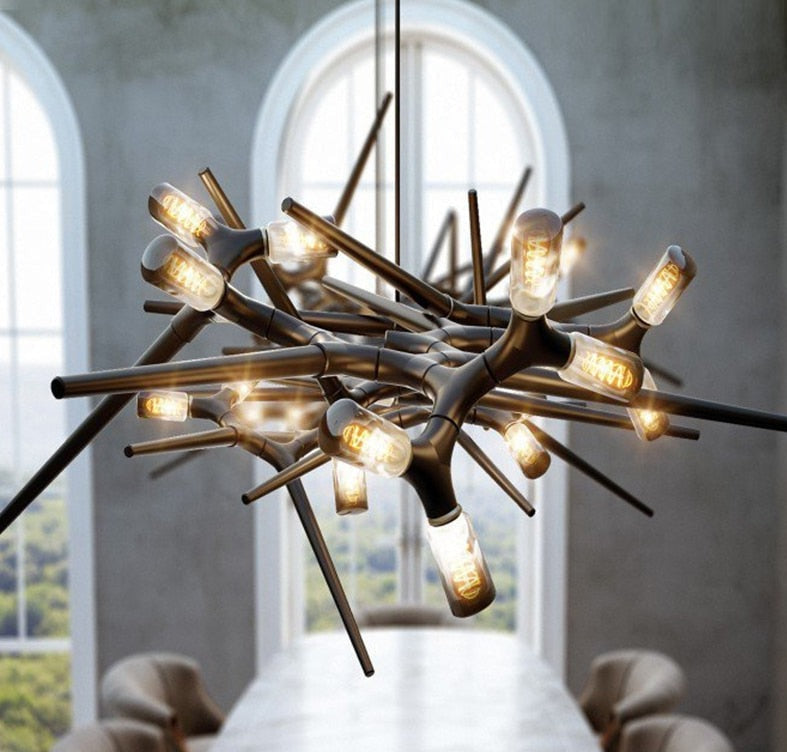 Thorn Chandelier | Hlm8785l - Biophilic Design French Country Light Fixtures Modern