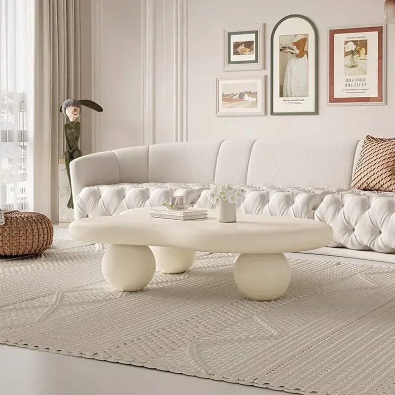 Modern Minimalist Cloud Coffee Table | Hlm8745lop - Japandi