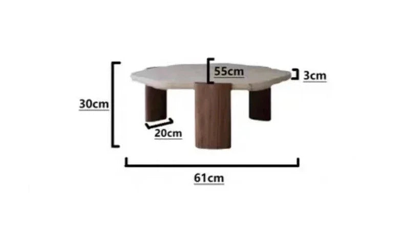 Japandi Coffee Table | Hul474101 - Tables Minimalist